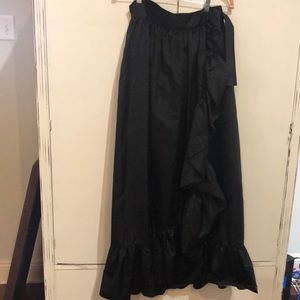 Vintage Toni Todd black long skirt